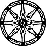 Buddhism symbol wheel of karma